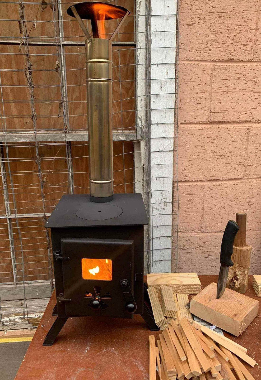 Ideas for installing, ventilating a wood stove for a basement