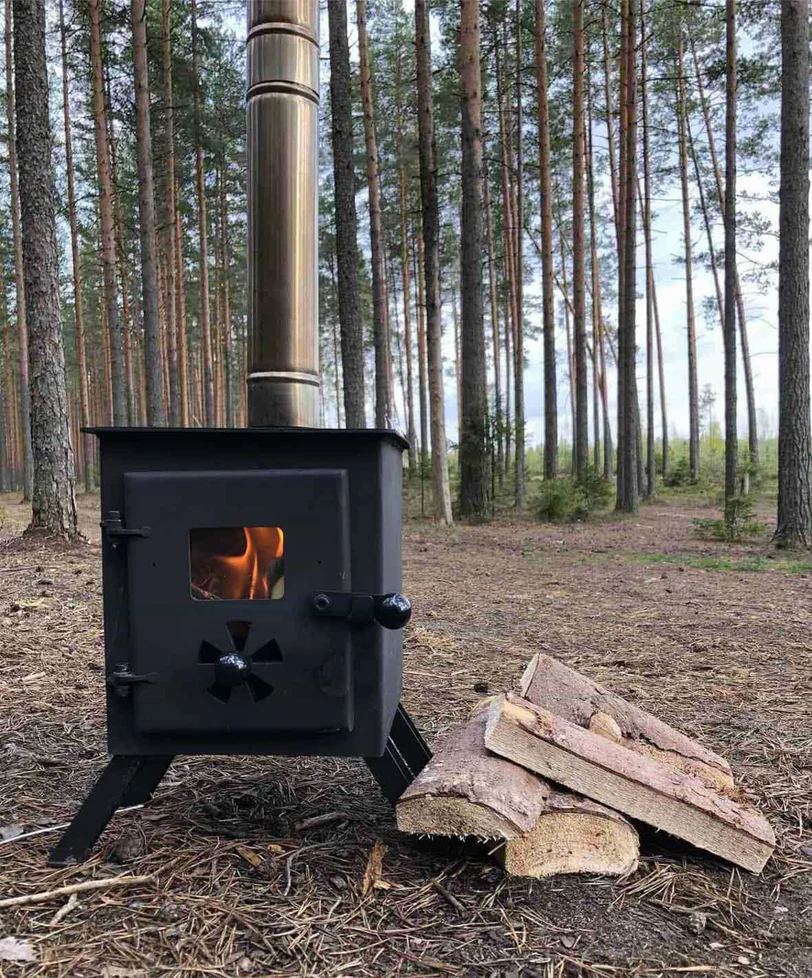 Cook wood stove