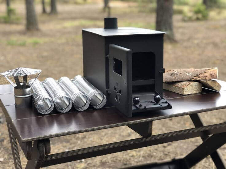 indoor wood burning stove