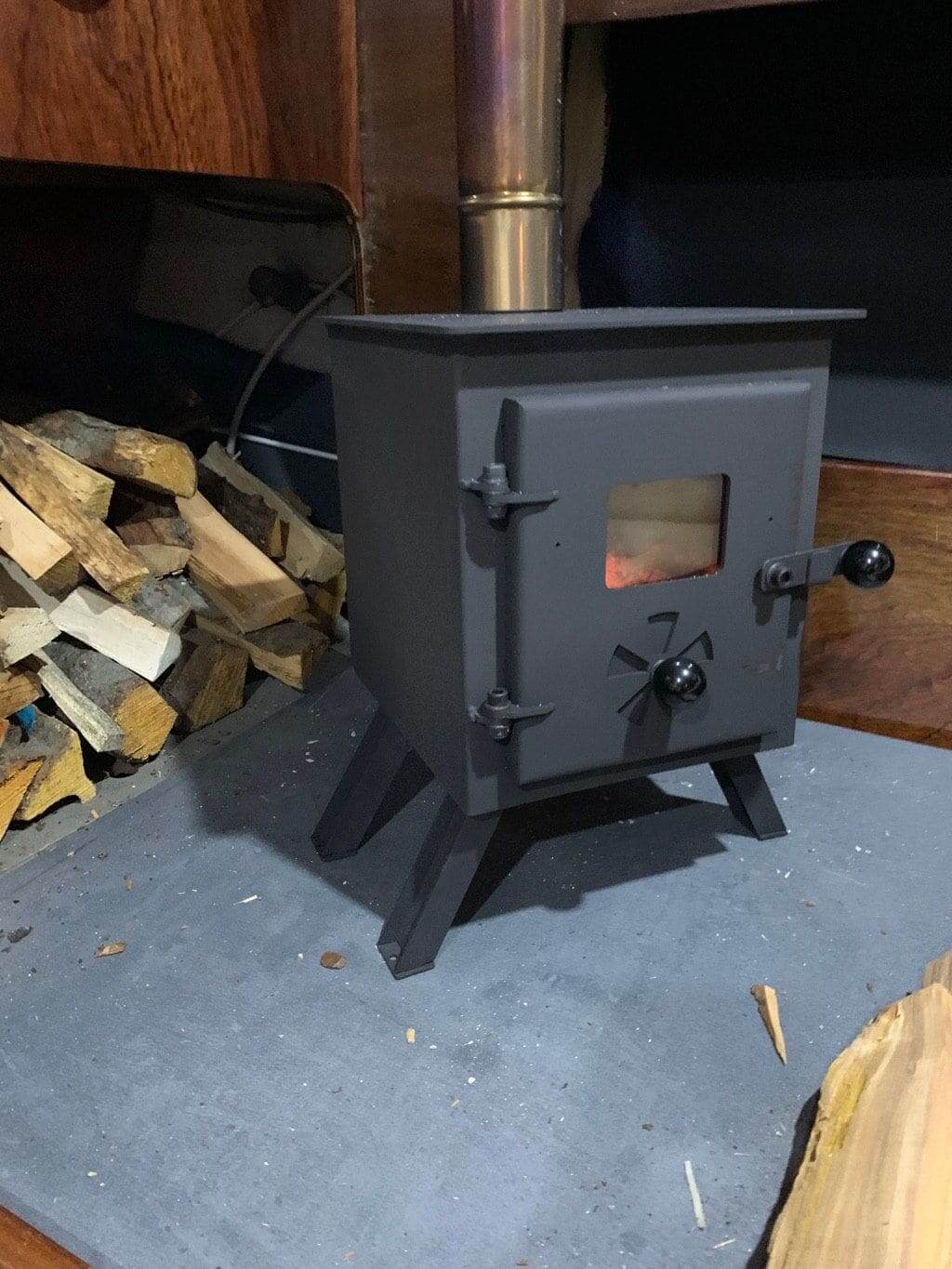 marine wood stove for boat, narrowboat, canal boat