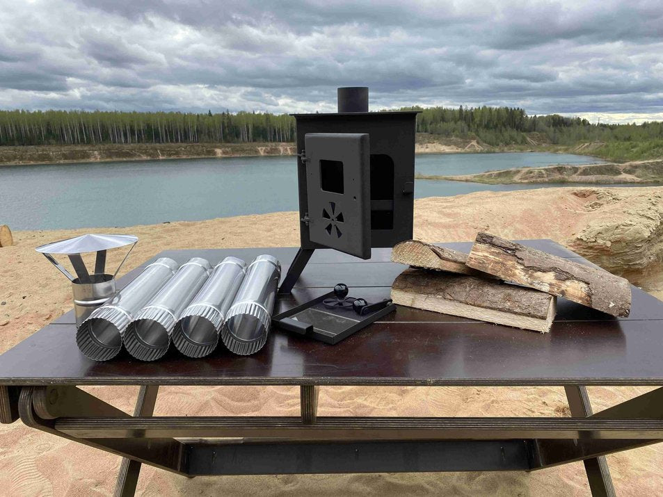 Small wood stove