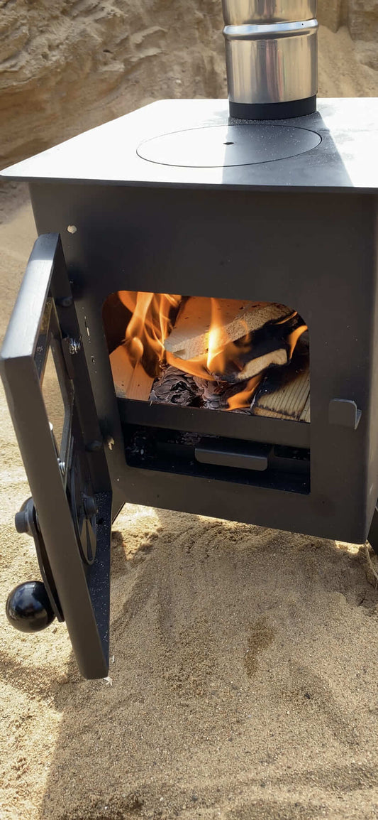 How to start fire in wood stove?