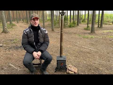 VAN wood stove - the best video review